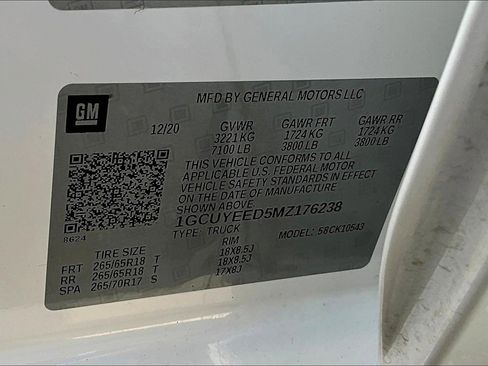 Certified 2021 Chevrolet Silverado 1500 RST w/ Z71 Off-Road Package image 16