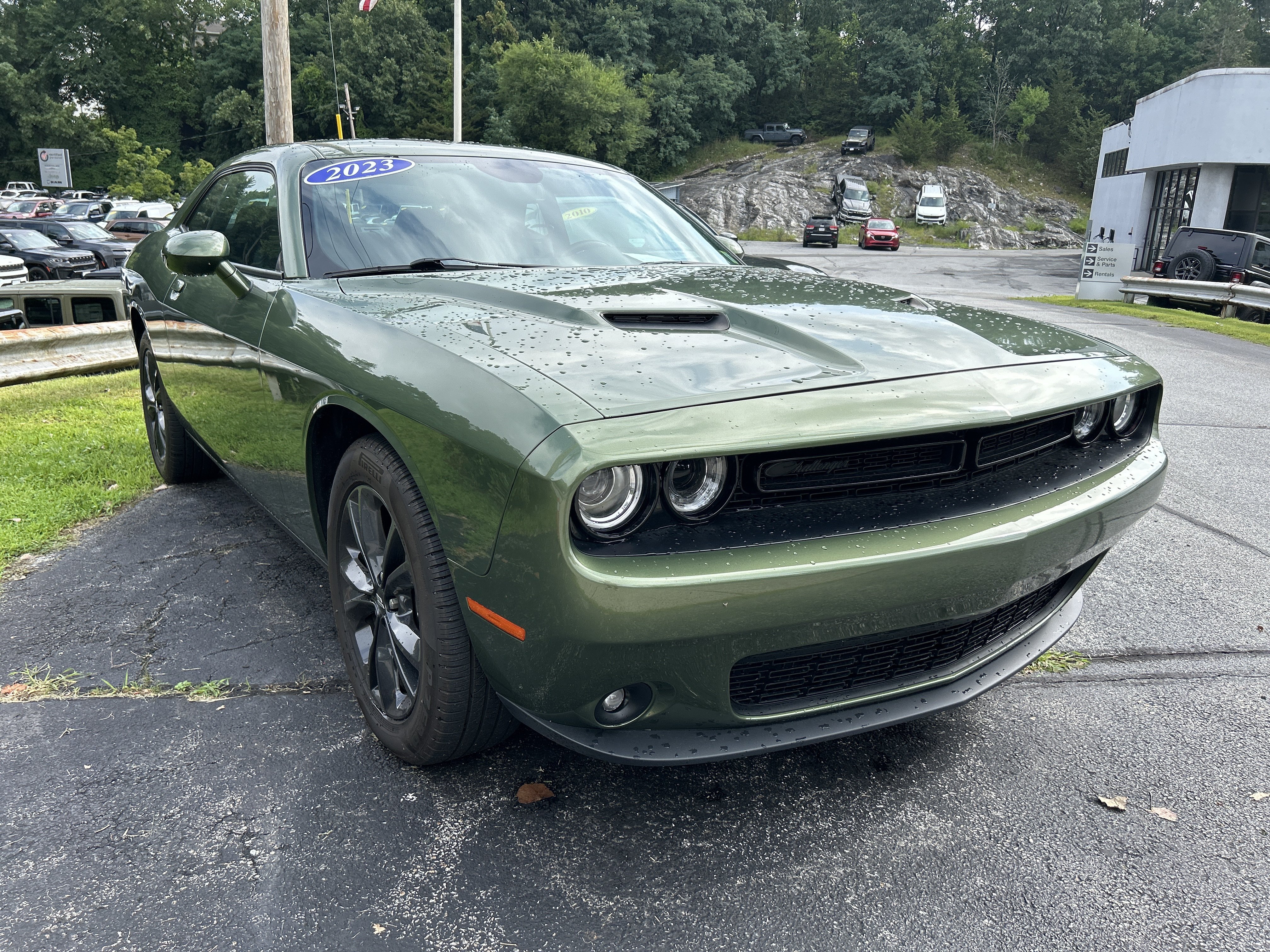 Certified 2023 Dodge Challenger SXT w/ Blacktop Package AWD/4WD image 3