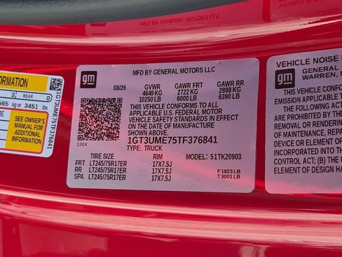 New 2026 GMC Sierra 2500 SLE w/ SLE Convenience Package AWD/4WD image 25