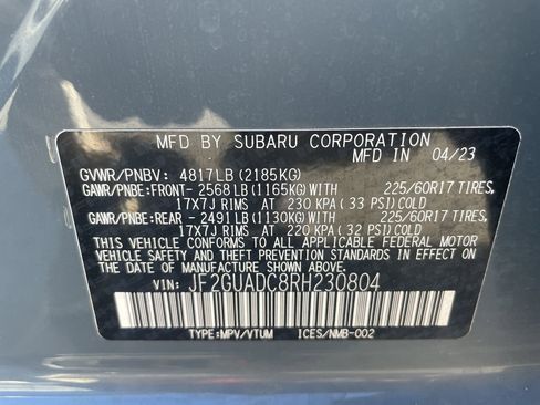 Used 2024 Subaru Crosstrek 2.0i Premium image 24