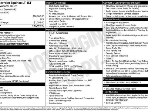 New 2026 Chevrolet Equinox LT image 25