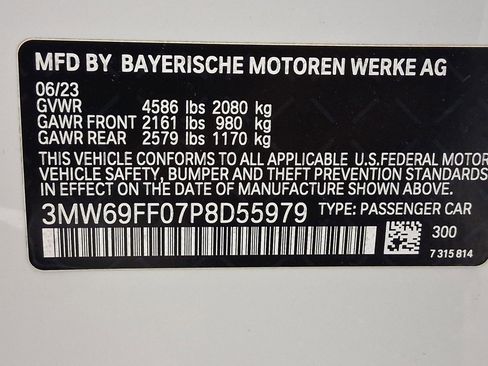 Certified 2023 BMW 330i Sedan w/ Driving Assistance Package RWD image 19
