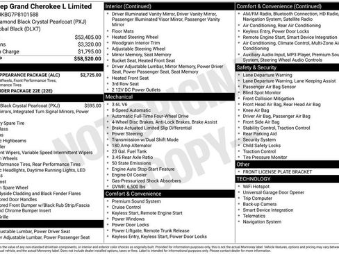 Used 2023 Jeep Grand Cherokee L Limited w/ Black Appearance Package image 42