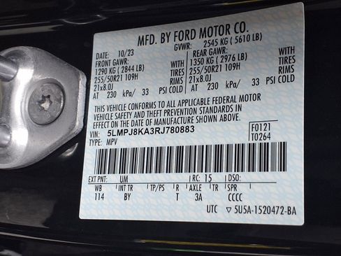 Used 2024 Lincoln Nautilus Reserve w/ Equipment Group 202A image 30