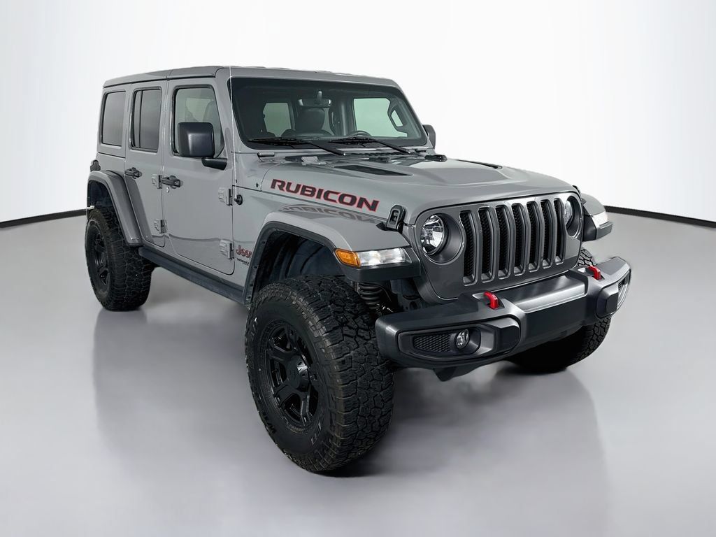 Used 2021 Jeep Wrangler Unlimited Rubicon w/ Uconnect 4C Nav & Sound Group AWD/4WD image 7