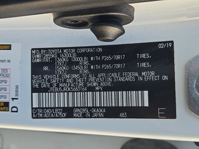 Used 2019 Toyota 4Runner SR5 Premium AWD/4WD image 25