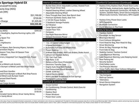 Used 2023 Kia Sportage EX image 11