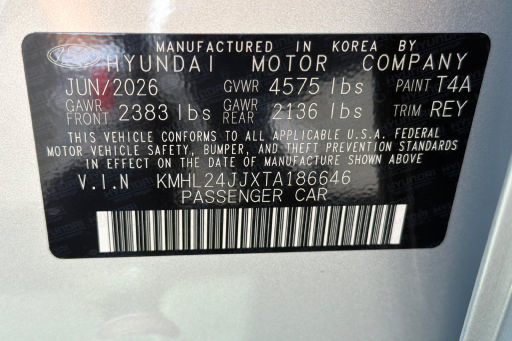 New 2026 Hyundai Sonata Blue FWD image 21