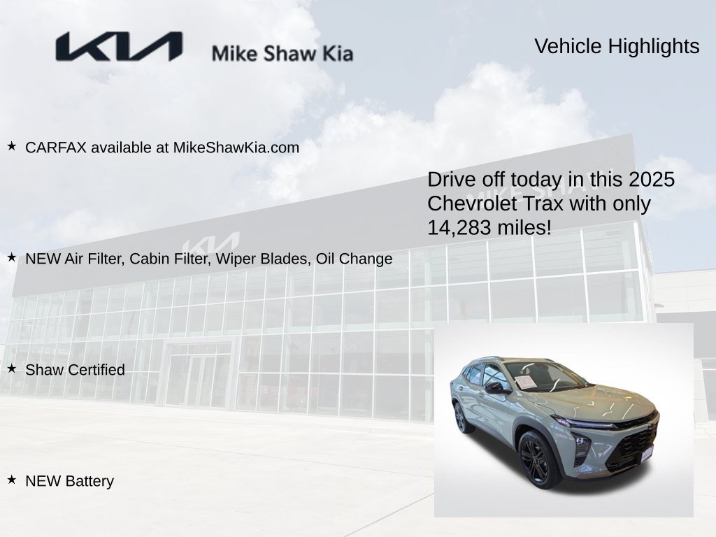 Used 2025 Chevrolet Trax ACTIV FWD image 8