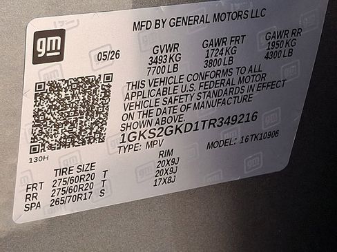 New 2026 GMC Yukon XL Elevation w/ Elevation Premium Package AWD/4WD image 18