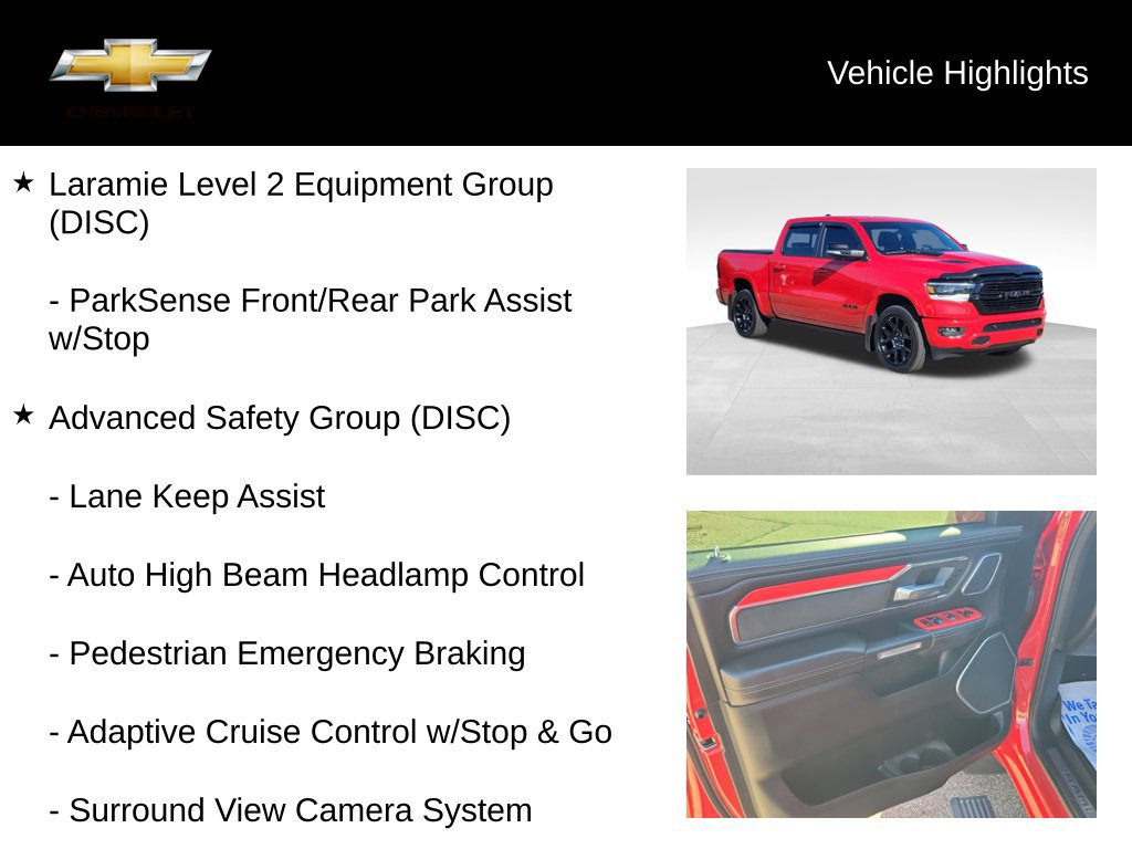 Used 2021 RAM 1500 Laramie AWD/4WD image 21