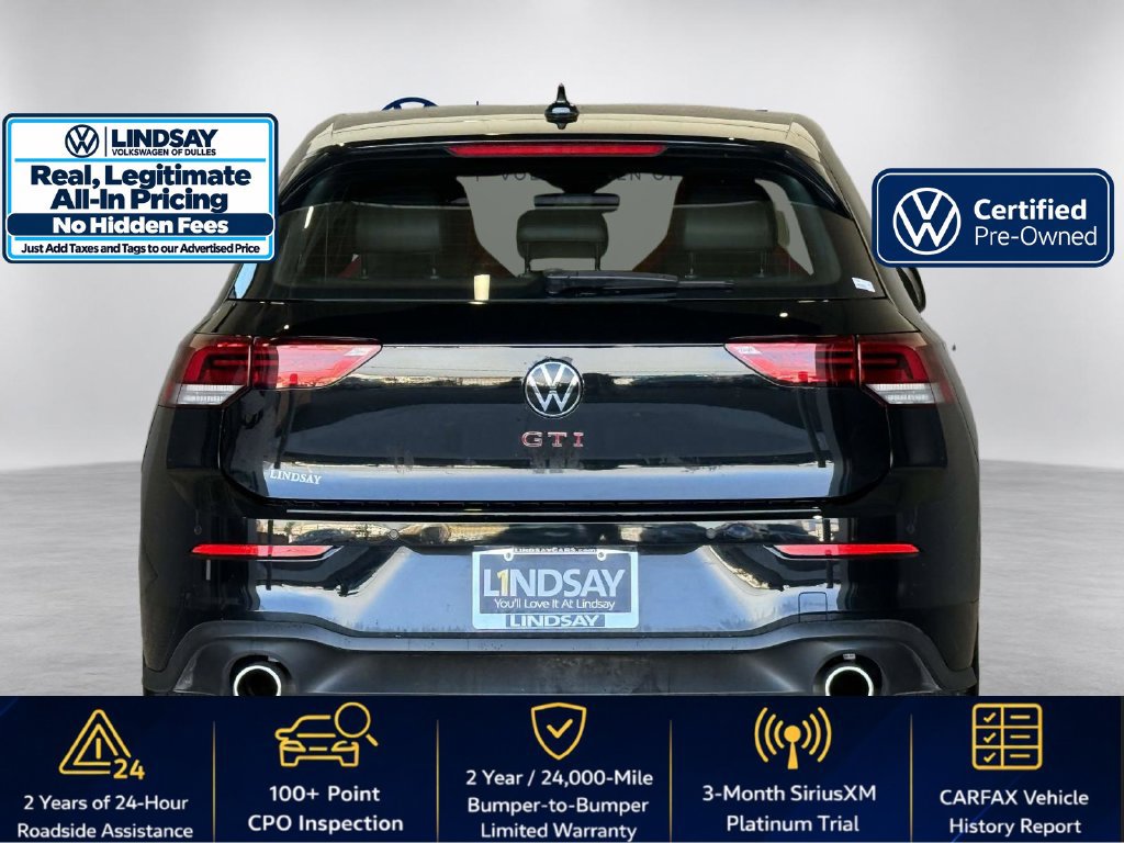 Certified 2025 Volkswagen GTI SE FWD image 5