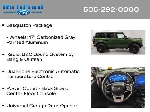 Certified 2025 Ford Bronco Badlands AWD/4WD image 30