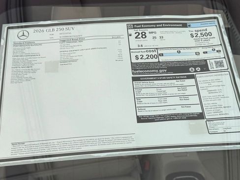 New 2026 Mercedes-Benz GLB 250 image 31