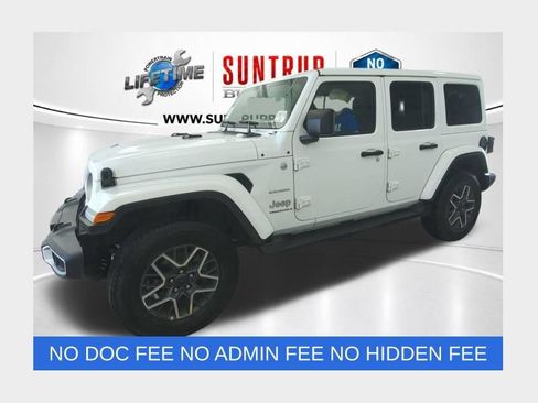 Used 2024 Jeep Wrangler Unlimited Sahara AWD/4WD image 1