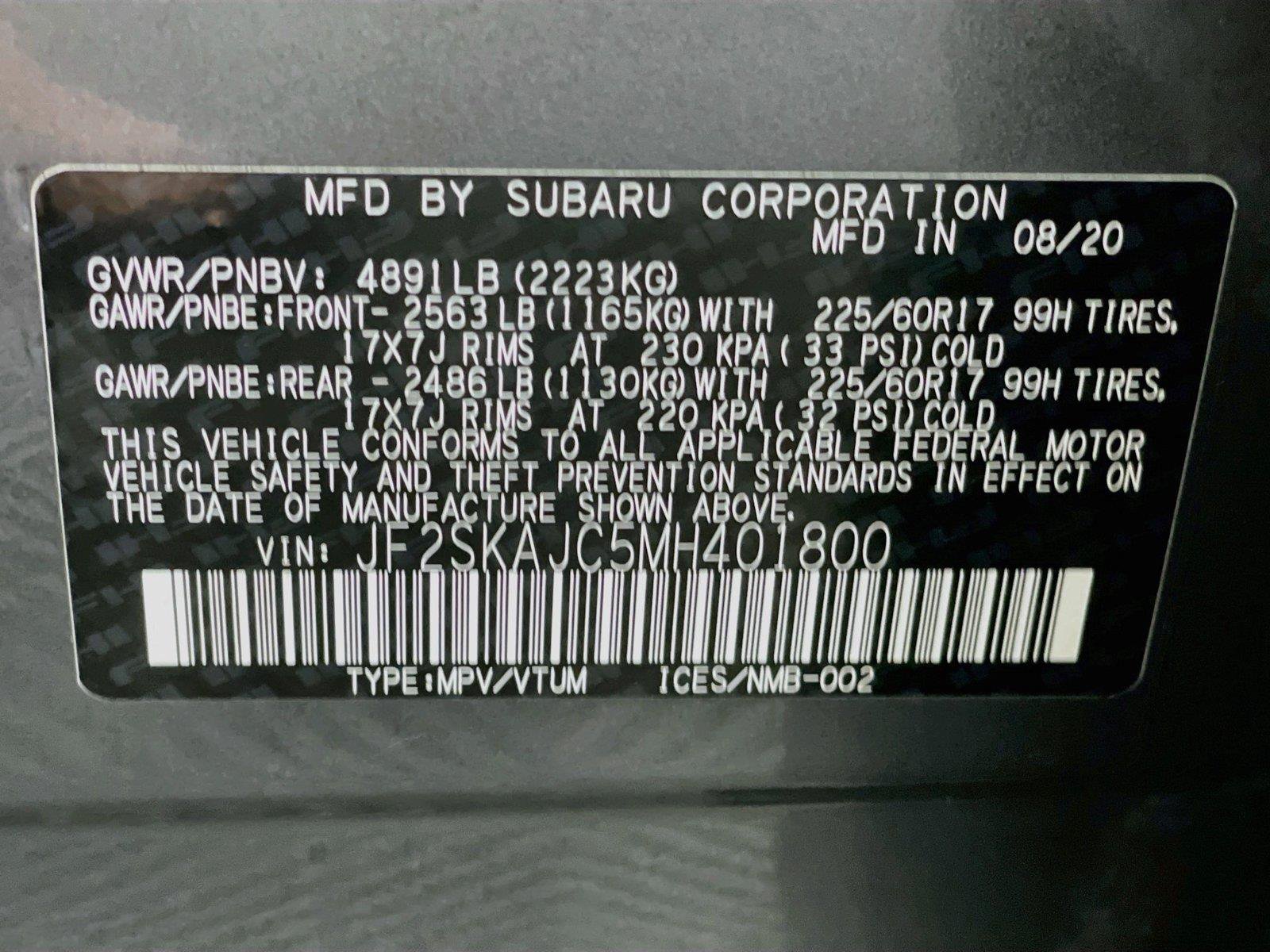 Used 2021 Subaru Forester Premium AWD/4WD image 34