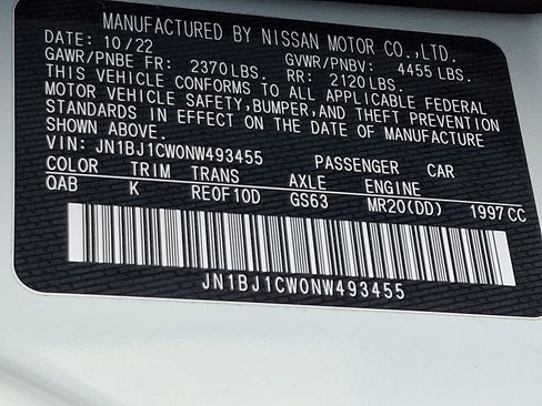 Certified 2022 Nissan Rogue Sport SL image 26