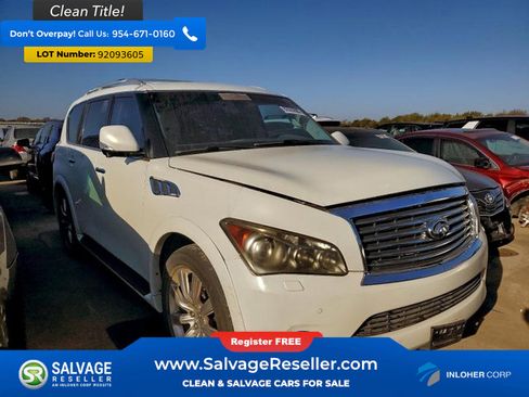 Used 2013 INFINITI QX56 2WD w/ Deluxe Touring Pkg image 5