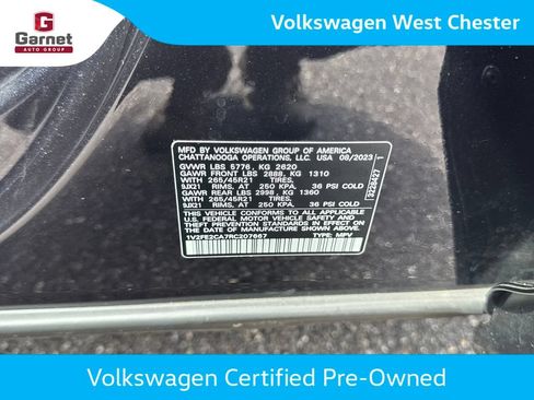 Certified 2024 Volkswagen Atlas Cross Sport SEL Premium R-Line AWD/4WD image 16