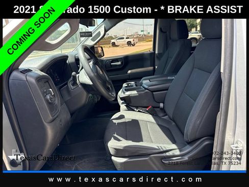 Used 2021 Chevrolet Silverado 1500 Custom RWD image 6