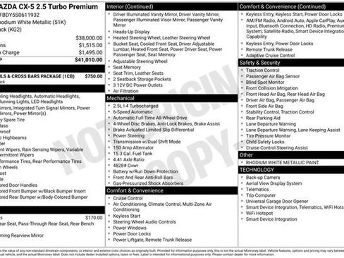 Used 2025 MAZDA CX-5 2.5 Turbo image 6