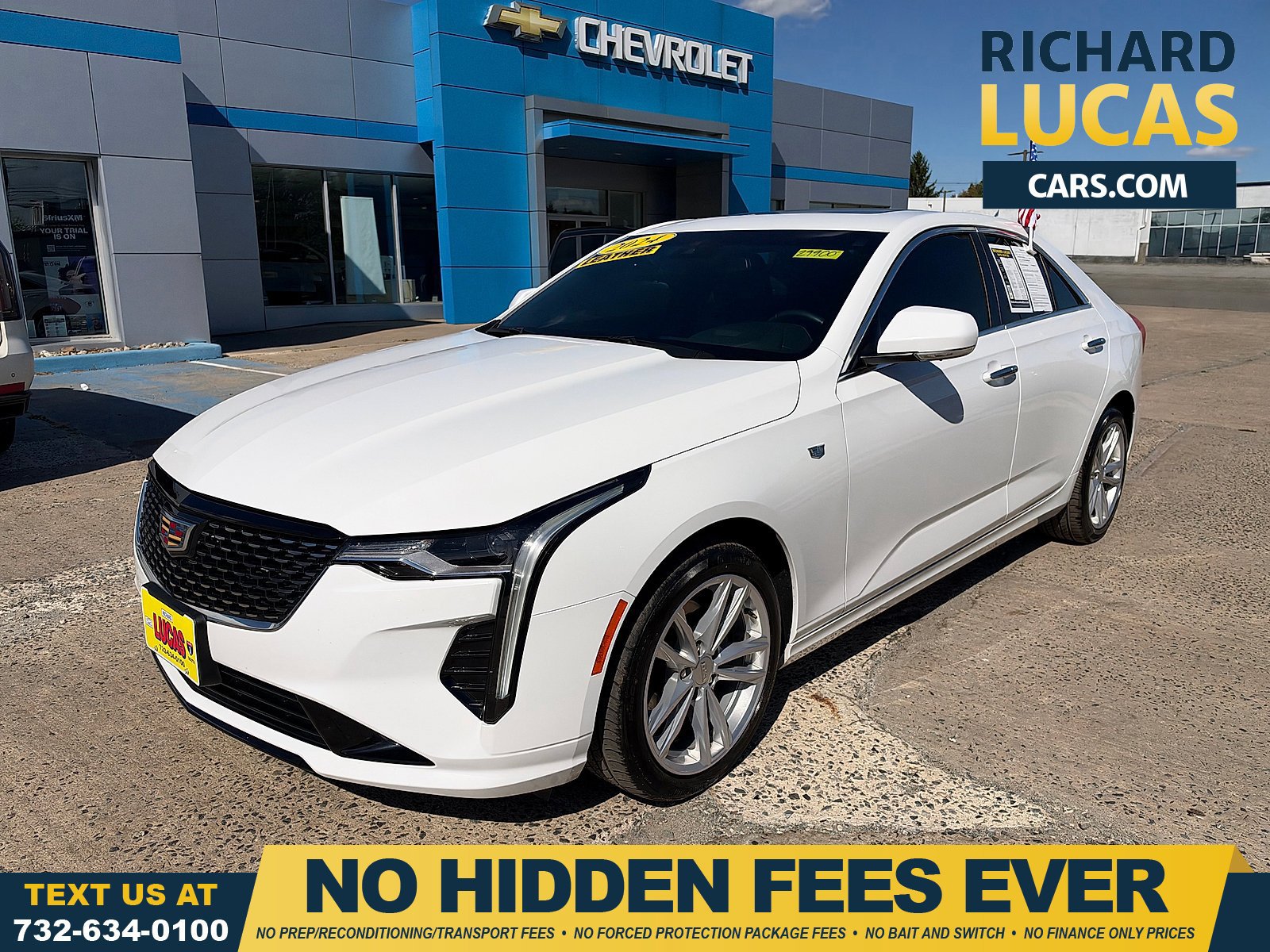 Used 2024 Cadillac CT4 Luxury w/ Sun And Sound Package AWD/4WD image 1