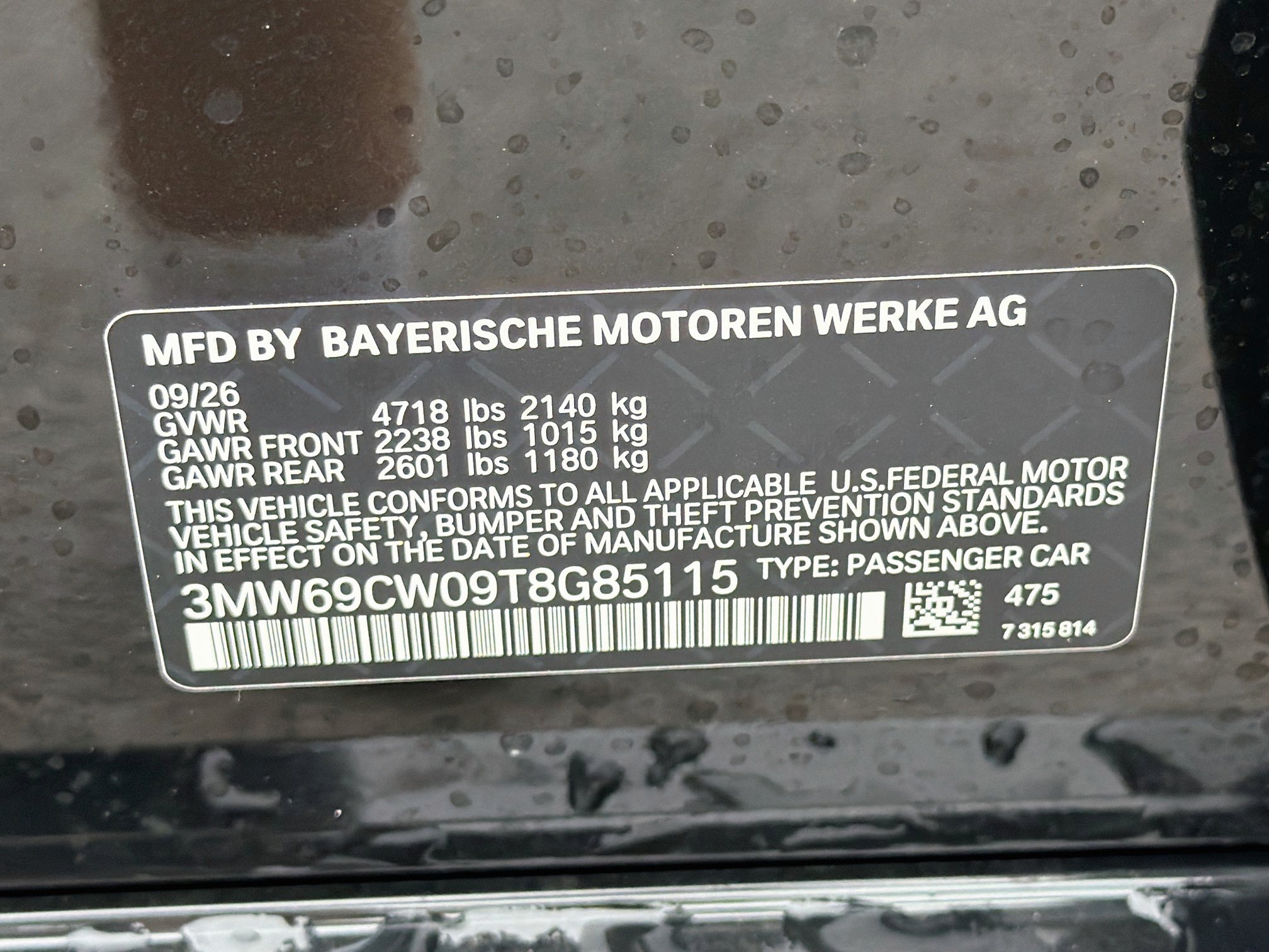 New 2026 BMW 330i Sedan w/ Convenience Package RWD image 44