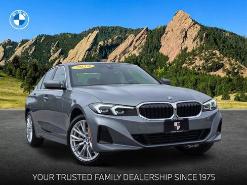 Certified 2024 BMW 330i xDrive Sedan w/ Premium Package AWD/4WD image 1