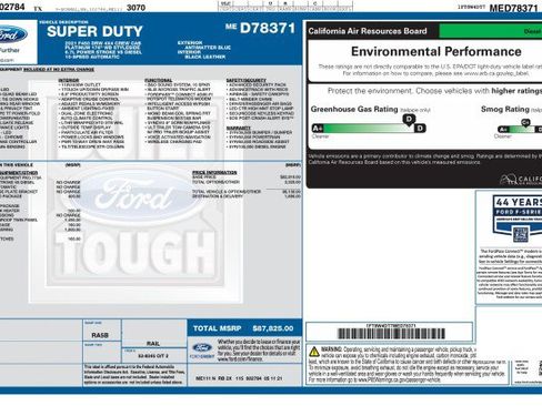 Used 2021 Ford F450 Platinum w/ FX4 Off-Road Package AWD/4WD image 2