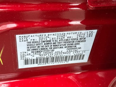 New 2026 Nissan Sentra SV image 25