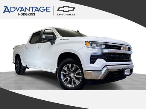 Certified 2025 Chevrolet Silverado 1500 LT w/ Leather Package AWD/4WD image 1