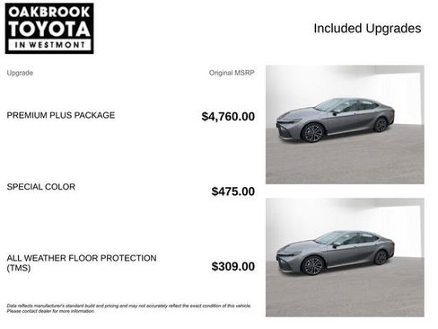 Certified 2025 Toyota Camry XLE w/ Premium Plus Package image 4