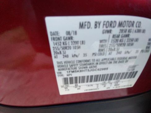 Used 2018 Ford Explorer Platinum AWD/4WD image 20