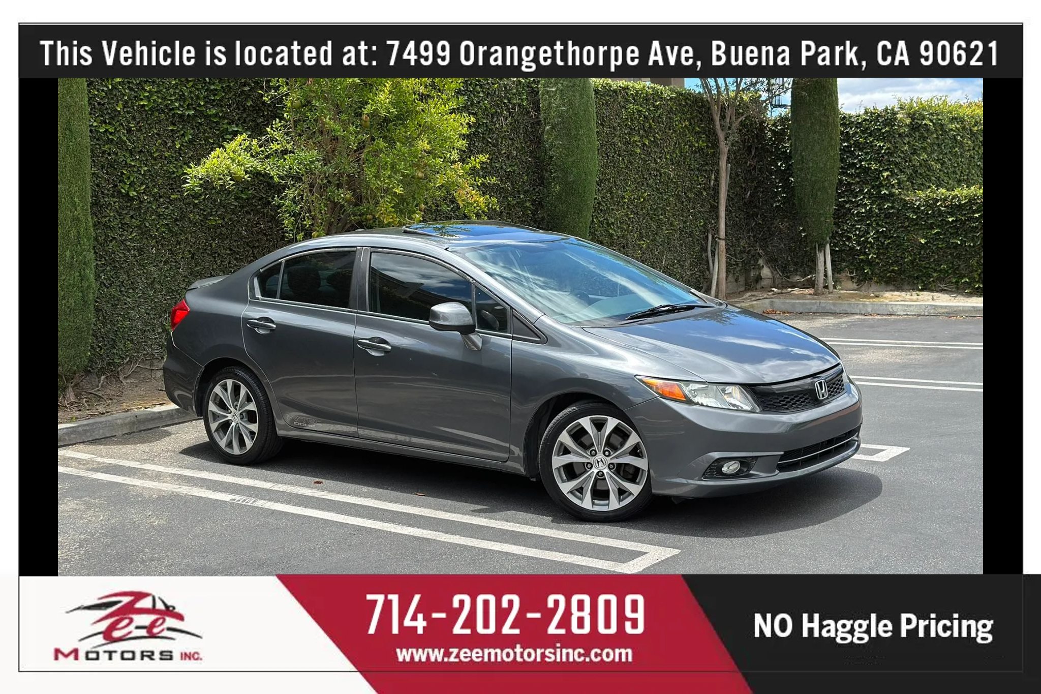 Used 2012 Honda Civic Si image 1