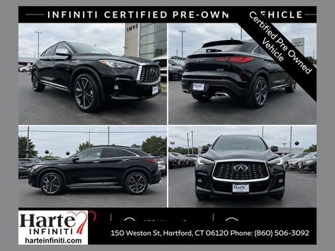 Certified 2025 INFINITI QX55 Luxe w/ Accent Package AWD/4WD image 1