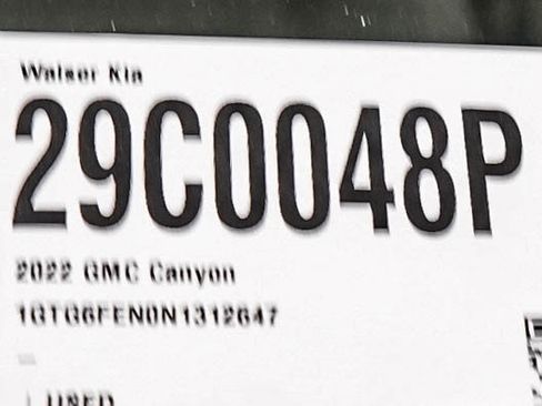 Used 2022 GMC Canyon AT4 AWD/4WD image 32