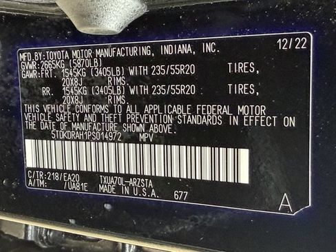 Used 2023 Toyota Highlander XSE FWD image 30