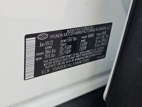Used 2022 Hyundai Santa Fe Limited w/ Cargo Package image 29