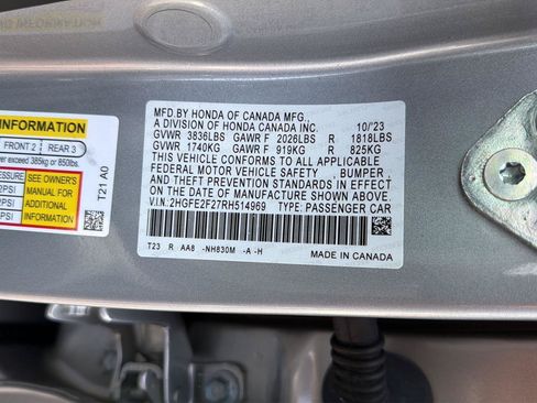 Used 2024 Honda Civic LX image 39