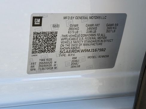 Used 2021 Buick Enclave Avenir w/ Avenir Technology Package FWD image 35