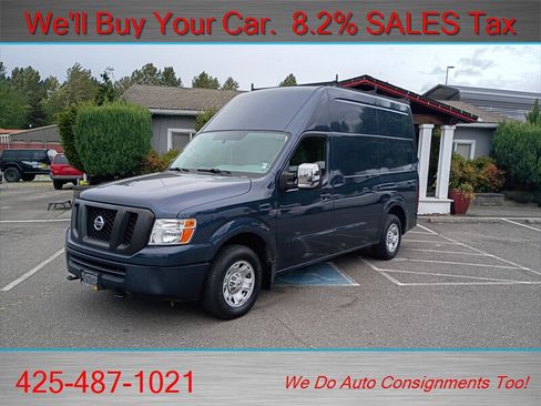 Used 2020 Nissan NV 2500 SV w/ Navigation Package RWD image 1