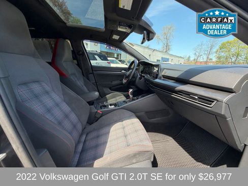 Used 2022 Volkswagen GTI SE FWD image 13
