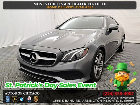 Used 2018 Mercedes-Benz E 400 Coupe w/ Premium 1 Package image 1