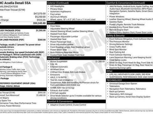 Used 2017 GMC Acadia Denali w/ Technology Package image 4