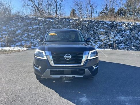 Certified 2022 Nissan Armada SL w/ Captain's Chairs Package image 2