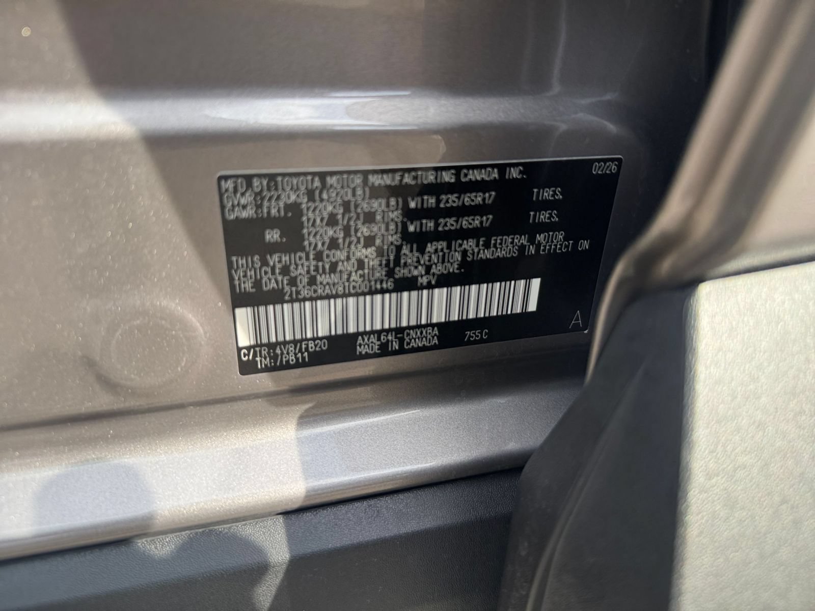 Used 2026 Toyota RAV4 LE AWD/4WD image 28