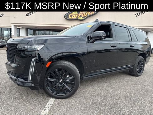 Used 2022 Cadillac Escalade ESV Sport Platinum w/ Heavy-Duty Trailer Package image 9