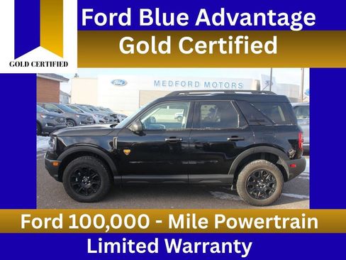Certified 2025 Ford Bronco Sport Badlands AWD/4WD image 1