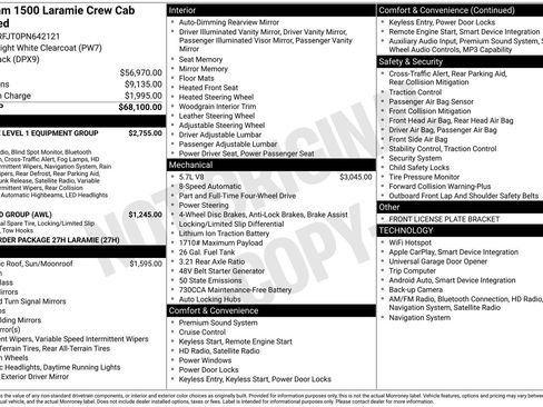 Used 2023 RAM 1500 Laramie AWD/4WD image 29