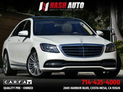 Used 2019 Mercedes-Benz S 560 Sedan w/ Premium Package